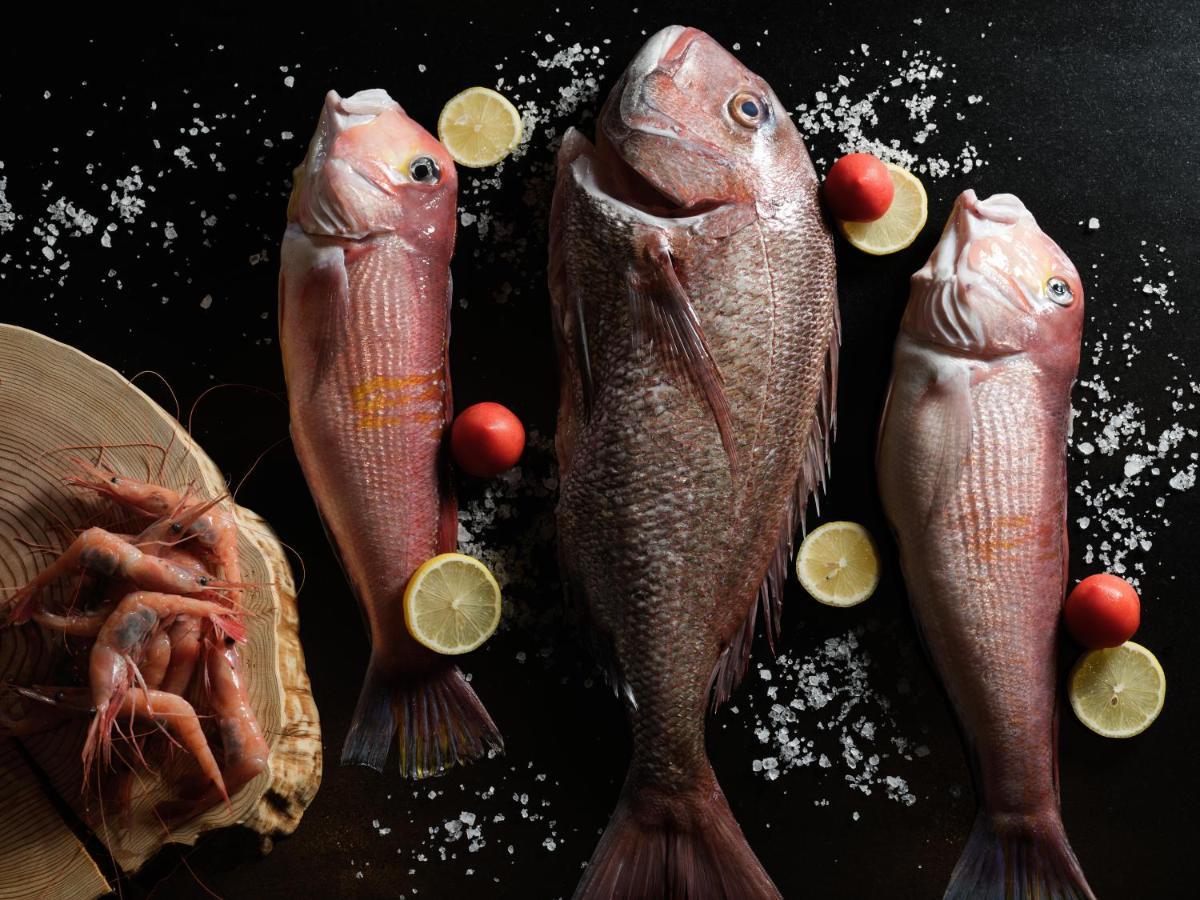 Hyatt Centric Kanazawa Eksteriør bilde Fresh fish