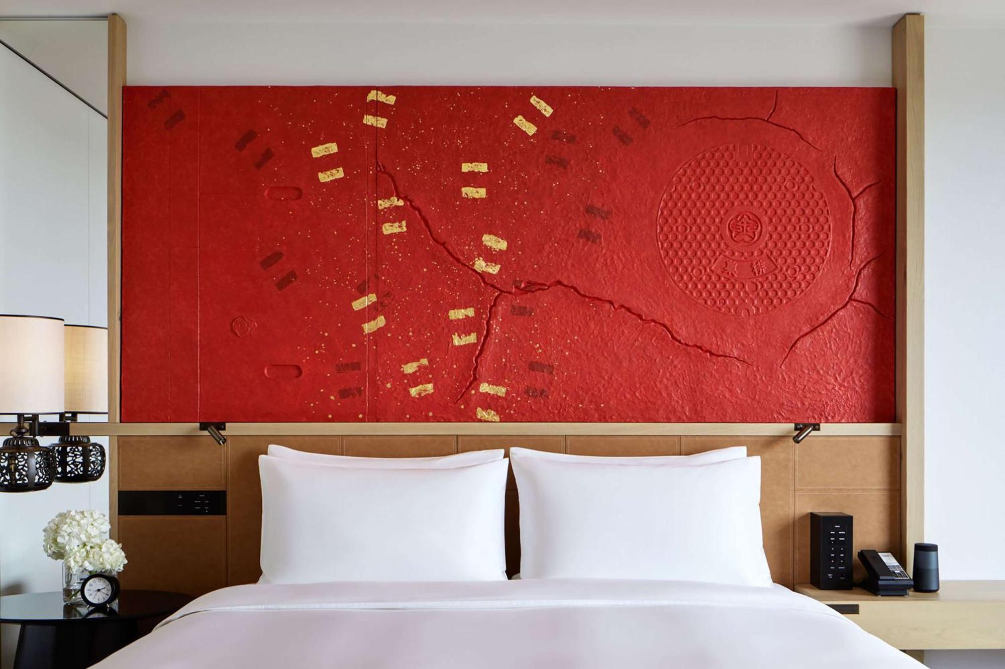 Hyatt Centric Kanazawa Eksteriør bilde A bed with a headboard