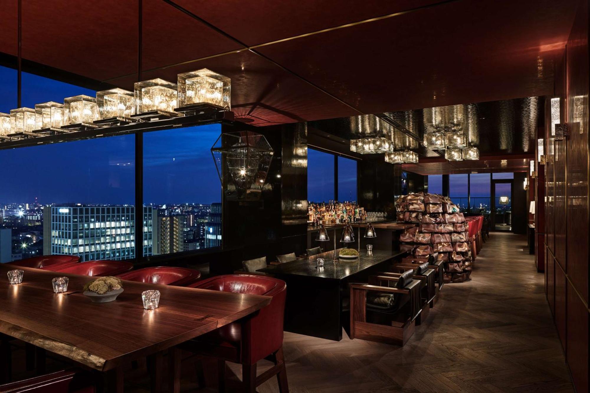 Hyatt Centric Kanazawa Eksteriør bilde The bar at the top of the hotel