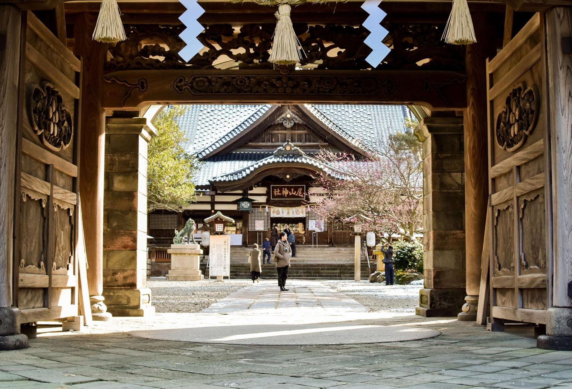 Hyatt Centric Kanazawa Eksteriør bilde The temple's main hall
